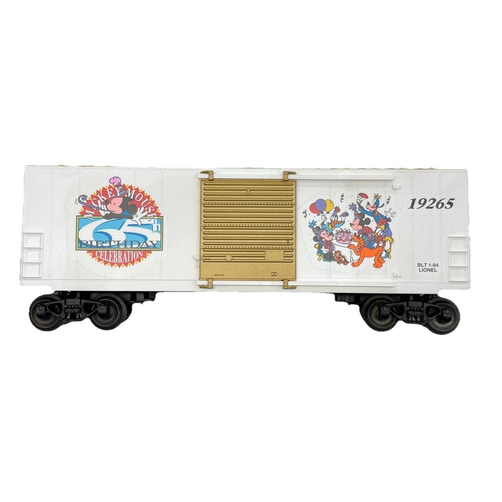 Lionel 6-19265 Mickey's 65th Birthday Hi-Cube‎ Boxcar O Gauge